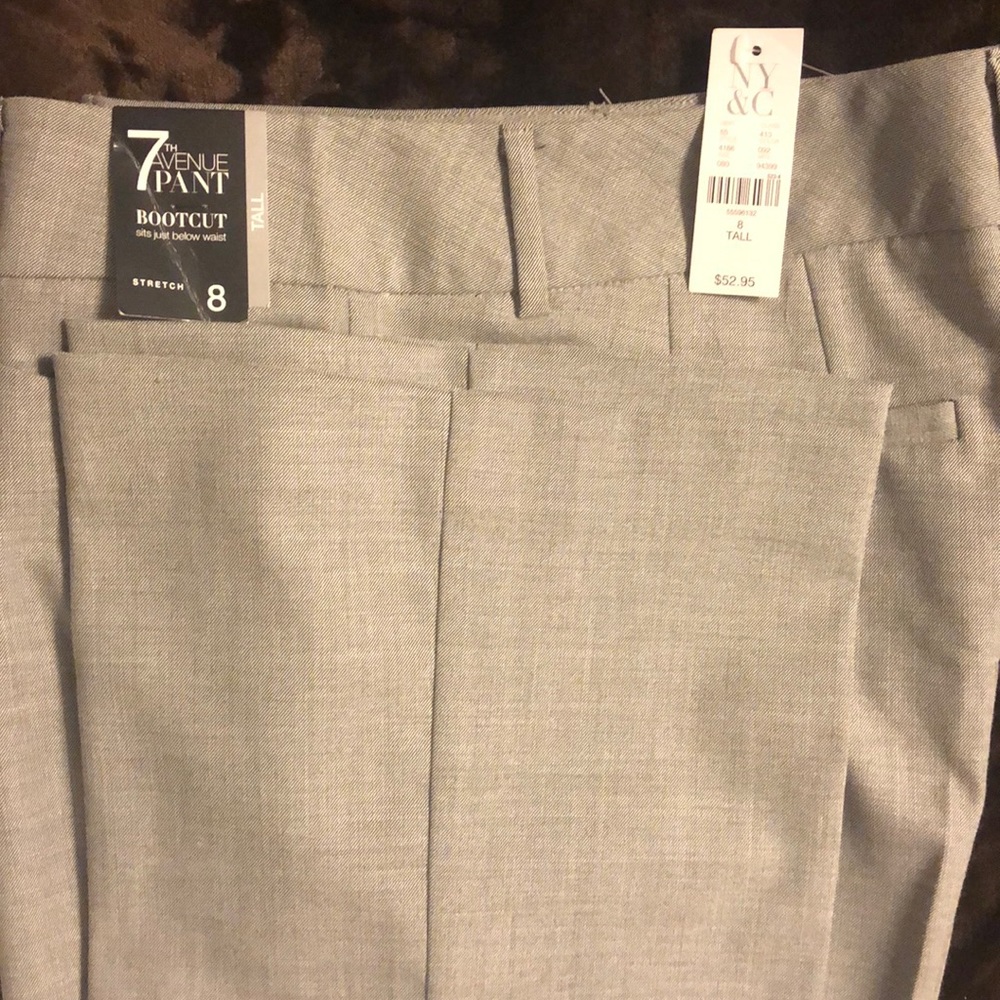 NY&C Grey tall 7th Avenue Pant Bootcut